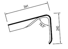 Eternit Berliner Welle WP 5 einteilig